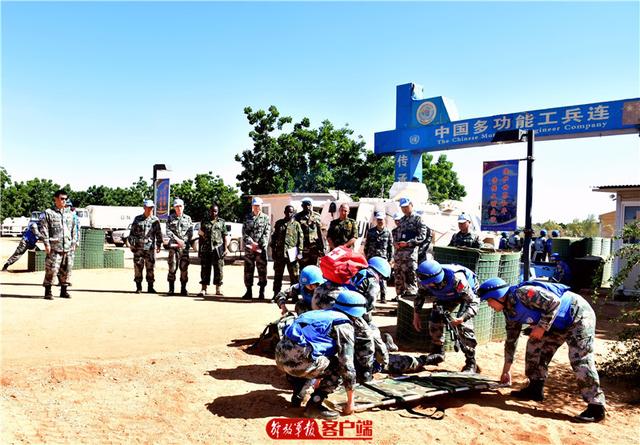 中国军网：我赴苏丹达尔富尔维和工兵分队顺利通过联合国装备核查和军事能力评估