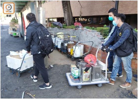 #环球网#香港理大搜证基本结束，港警重申对暴力及犯罪零容忍