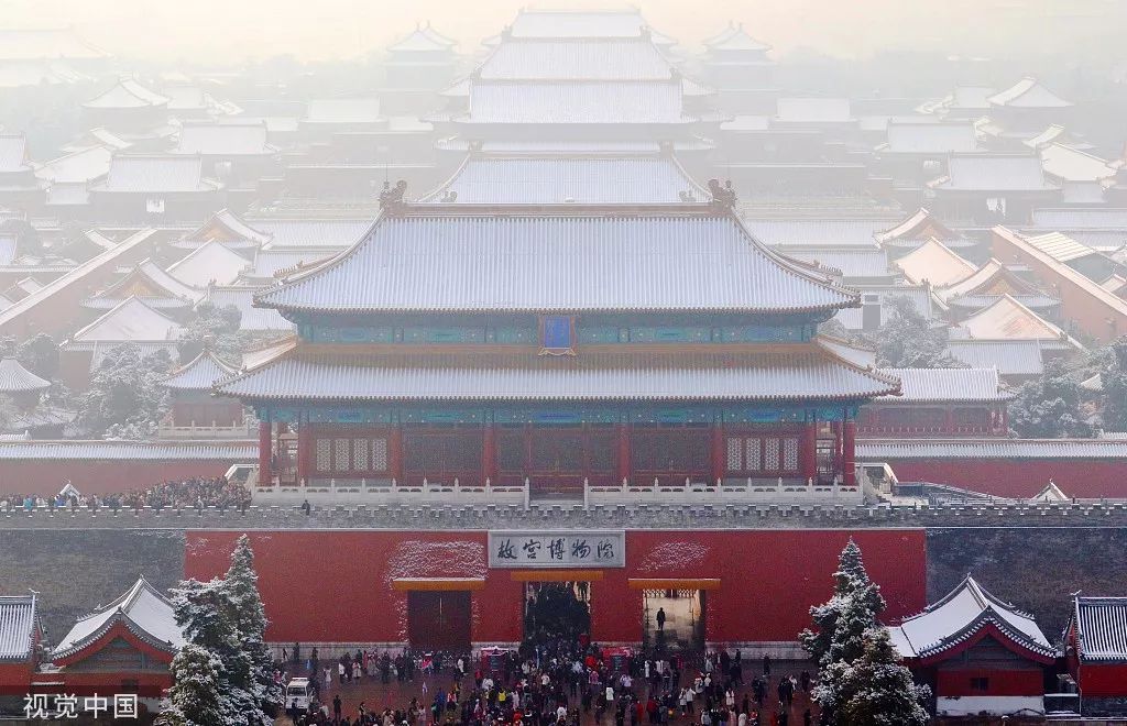 「新华网」每一张雪景照，都美得可以当屏保！