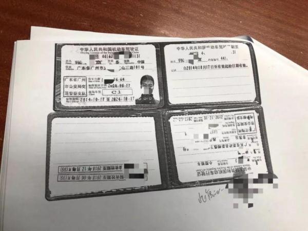 光明网@男子肇事逃逸被传唤，竟拿假冒驾驶证接受处理