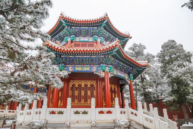 「北京日报客户端」快来堆雪人！今天的北京，变身童话世界