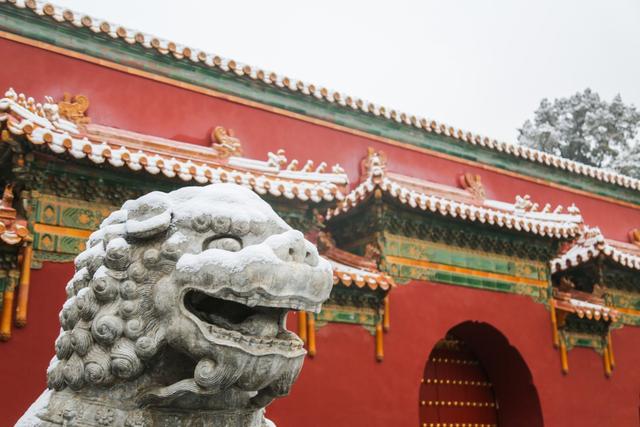 「北京日报客户端」快来堆雪人！今天的北京，变身童话世界