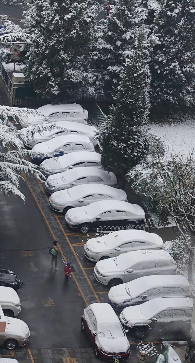 「北京日报客户端」快来堆雪人！今天的北京，变身童话世界