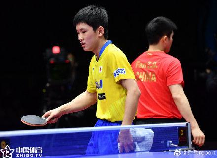 光明网：樊振东4-2逆转张本智和 男乒世界杯夺冠