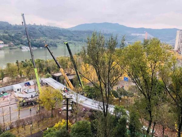 「光明网」最新进展！塔沱片区景观连接工程有望明年春节前投入使用