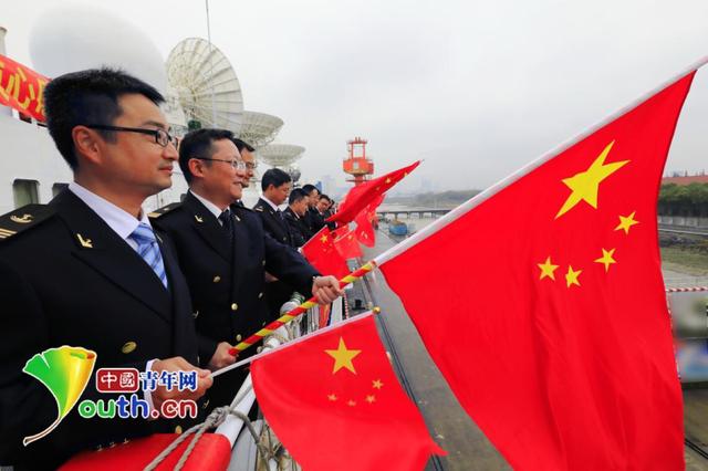 【中国青年网】返港11天后再赴太平洋 远望3号船开启年度收官之战