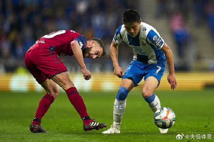 「光明网」武磊造点妙传仍徒劳 西班牙人输球平15年来最差战绩