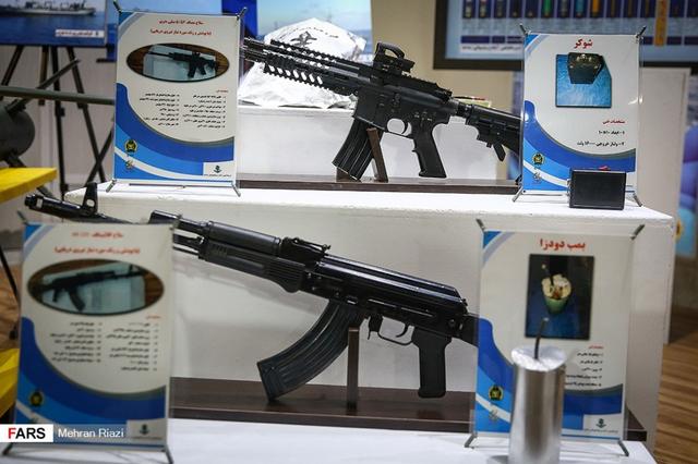 环球网@伊朗海军是装备展示活动 未来隐形战舰亮相