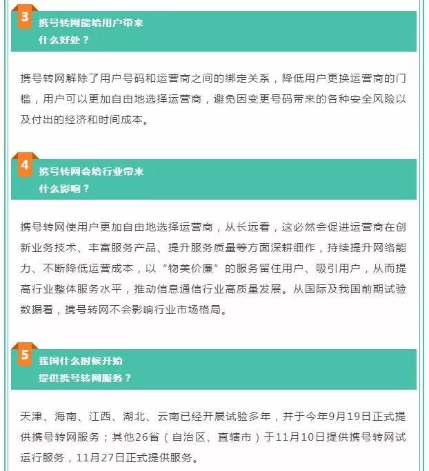 「女性之声」关注|携号转网，这份最全服务问答请收好！