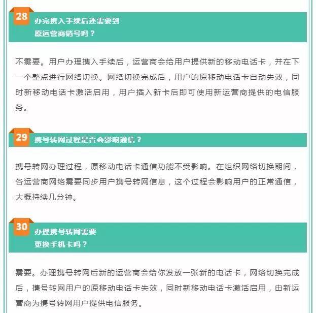 「女性之声」关注|携号转网，这份最全服务问答请收好！