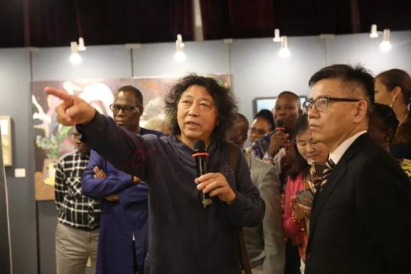 光明网：2019中贝艺术家交流展开幕