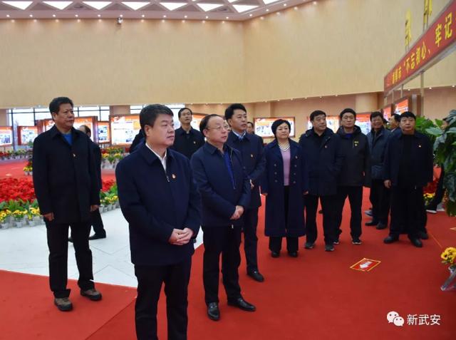队赴邯郸市"四个课堂"参观学习,市级领导邢乃玉,李树明,曹素芝,高守刚