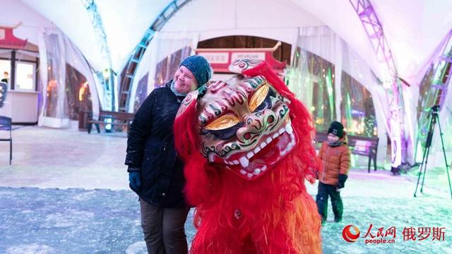 #人民网#莫斯科迎来中国彩灯节