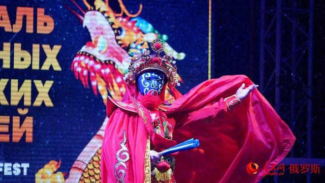 #人民网#莫斯科迎来中国彩灯节