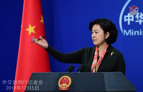 「中国网」中方回应美方涉华为言论：所谓“安全陷阱”乍听很堂皇 实际很荒唐