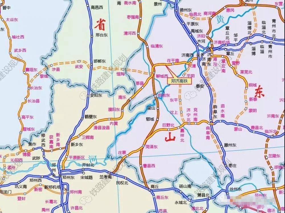 途經德州的高鐵將再添一條鄭濟高鐵山東段預計明年1月開工