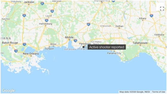 环球网■突发!美佛罗里达州彭萨科拉海军航空基地发生枪击案，一名枪手被击毙
