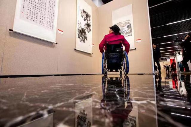 [新京报]“逐梦·仁美”残健融合书画展在京举行