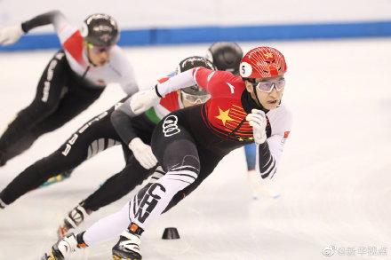 「光明网」短道速滑世界杯上海站：武大靖获男子500米亚军