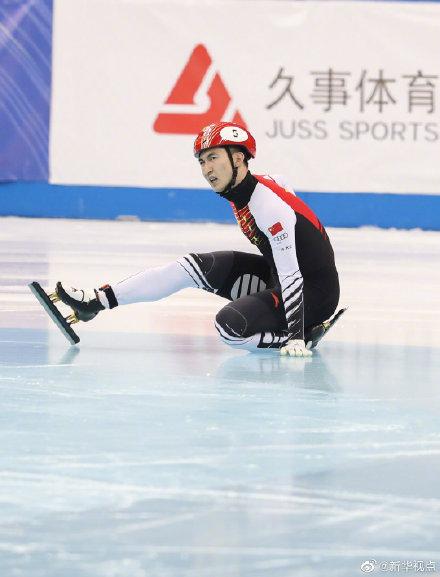 「光明网」短道速滑世界杯上海站：武大靖获男子500米亚军