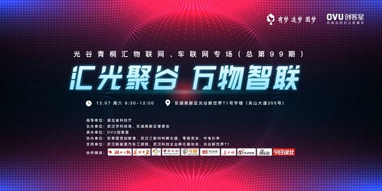 「海外网」光谷青桐汇物联网、车联网专场（总第99期）在武汉举办