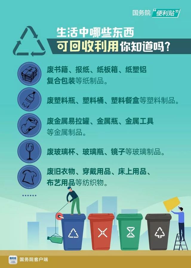 「中国政府网」《生活垃圾分类标志》正式施行，手把手教你垃圾分类