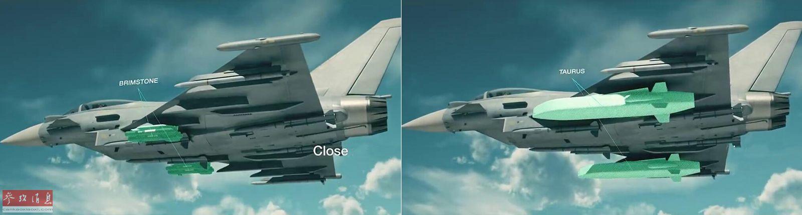 新华网■对空对地多面手！“台风”换武器似变形金刚