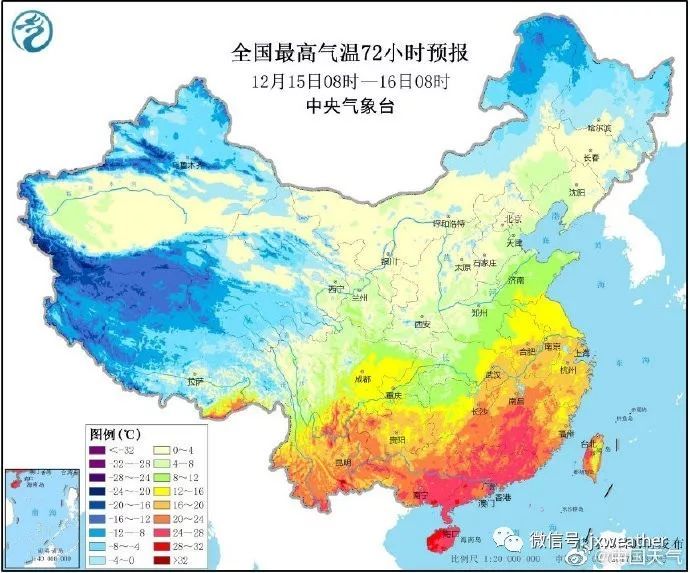 [江西交通广播]热热热！下周我省将出现12月罕见高温！