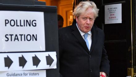 「上观新闻」英首相约翰逊所在党派已赢得多数席位