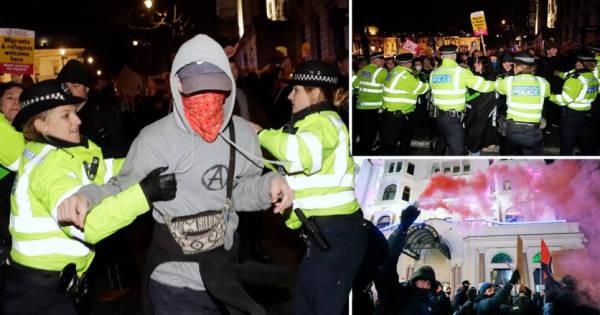 观察者网■大选刚结束，抗议者就上街了