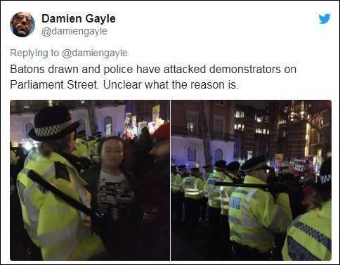 观察者网■大选刚结束，抗议者就上街了