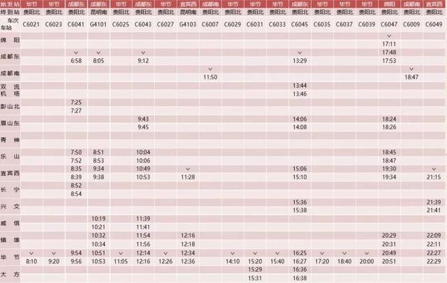 [中国政府网]新开通的3条高铁时刻表来啦！快看看经过你家吗