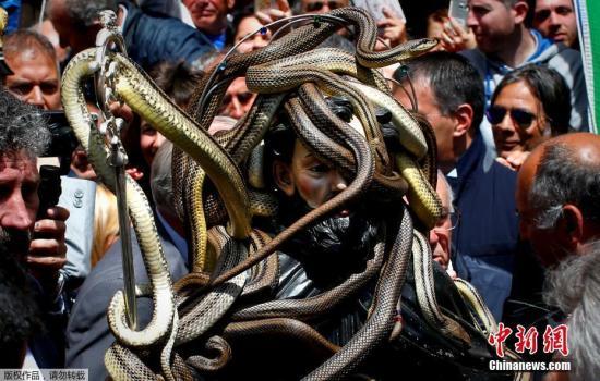 「中国新闻网」田中干活被蛇咬伤 印度男子回咬后因延迟就医身亡