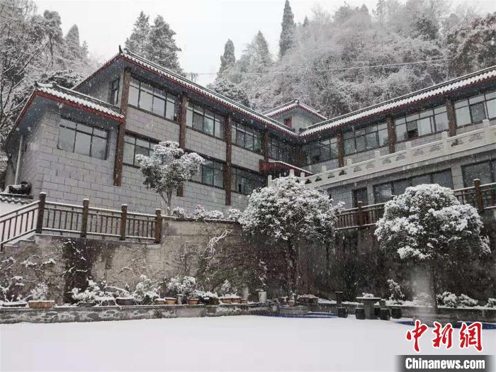 中国新闻网：湖北迎大范围雨雪天气 武汉市区雪花飘