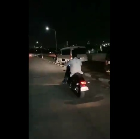 海外网■遭遇两次事故后，杜特尔特又要骑摩托，誓言与摩托共存亡