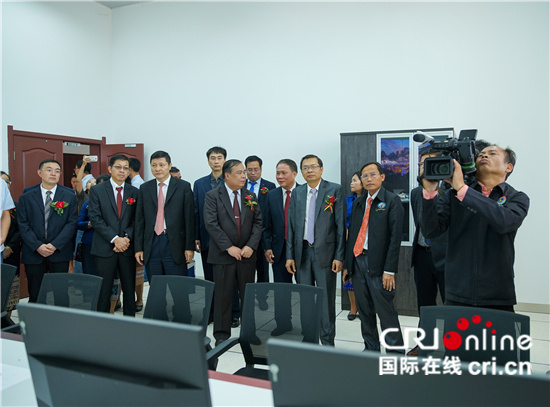 中央广电总台国际在线@中国援老国家地震中心项目举行竣工移交典礼