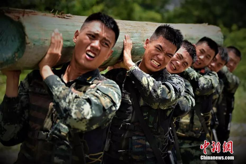 武警訓練有多硬核每一幀都讓人熱血沸騰