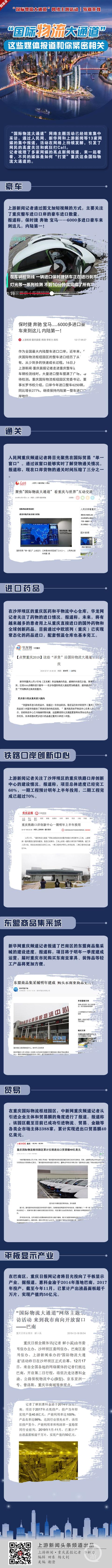 上游新闻■国际物流大通道 这些媒体报道和你紧密相关