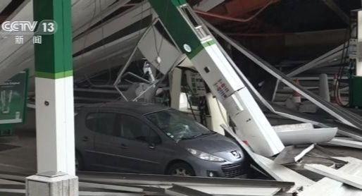 「国际在线」狂风造成法国多省大面积停电 没有人员伤亡