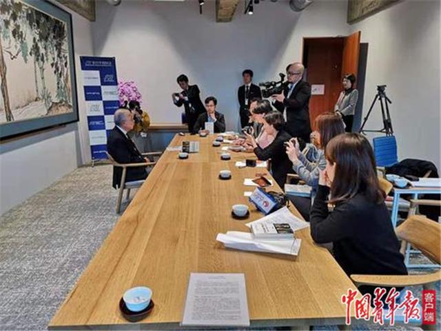 中青在线@日本财团会长笹川阳平：将一如既往地开展日中友好交流事业