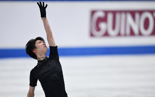 「新京报」全日锦标赛失误连连，羽生结弦失利懊恼到哭