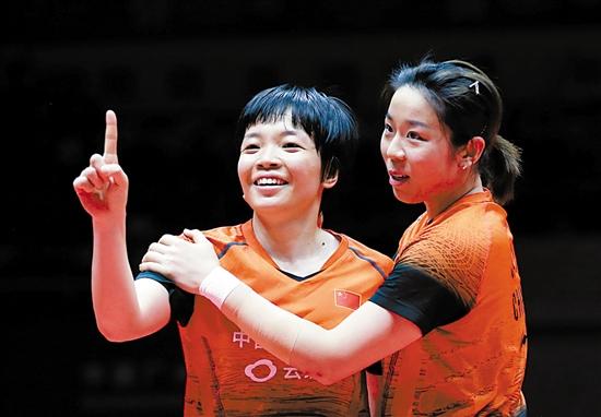 金羊网■2019中国羽毛球队女单正上升 男线仍低迷