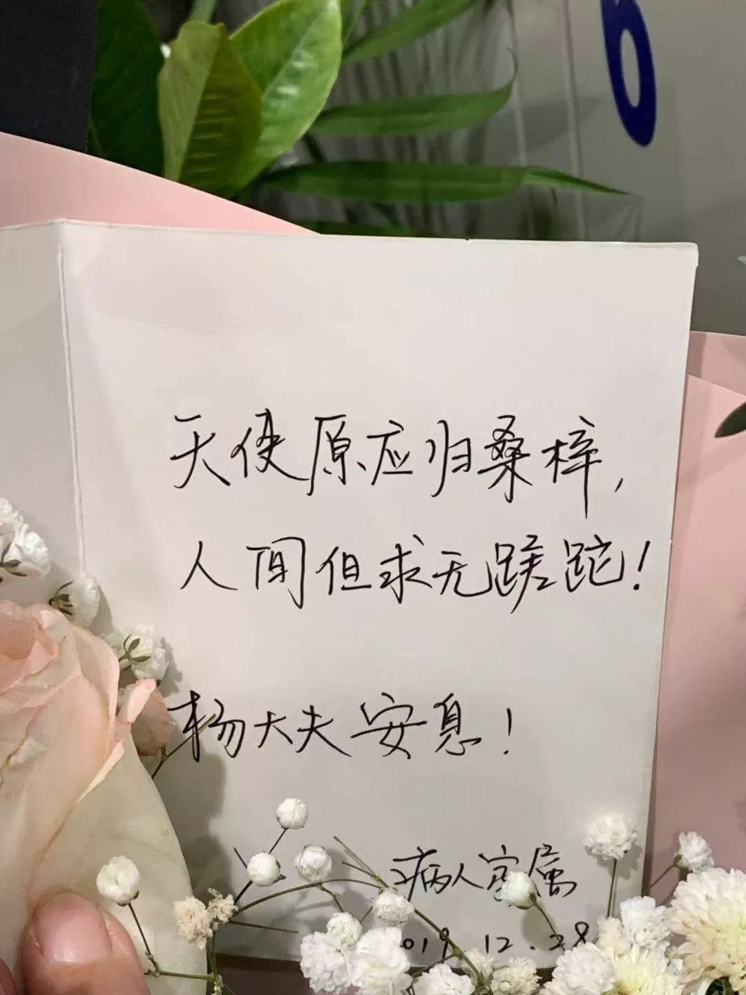 【文汇报】女医生被扎身亡后续:匿名人士暖心举动令人泪目 患者家属没有任何愧疚