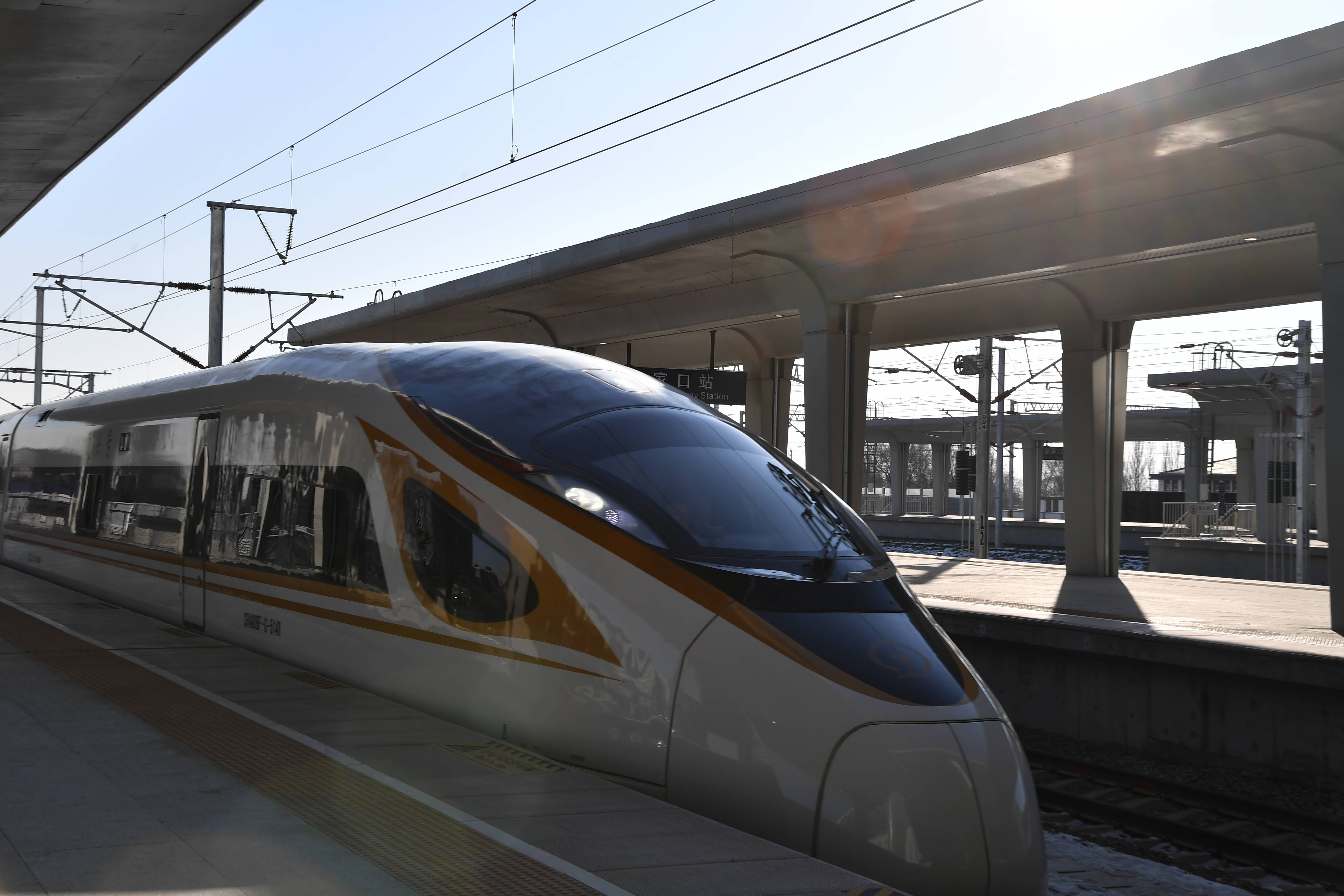 京张高铁张家口站.闫利霞 苏晓瑞摄