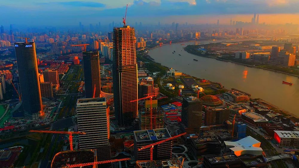 上海西岸滨水新城区