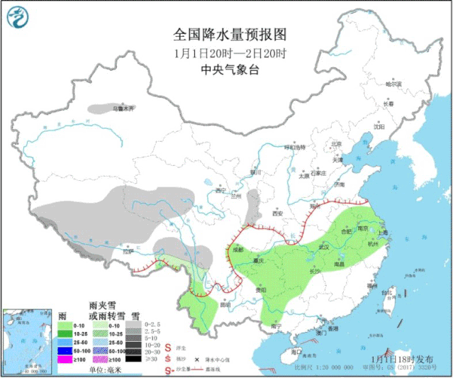 中国天气网：升温晴朗暖如春？ 当心！降温大范围雨雪周末等着你