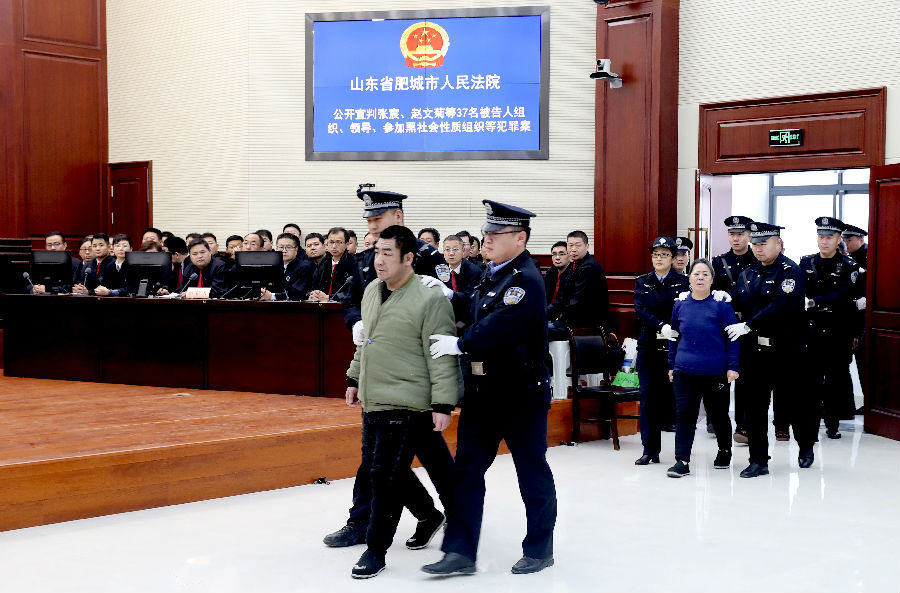 山东泰安"劳模母子"涉黑案一审宣判:犯罪99起