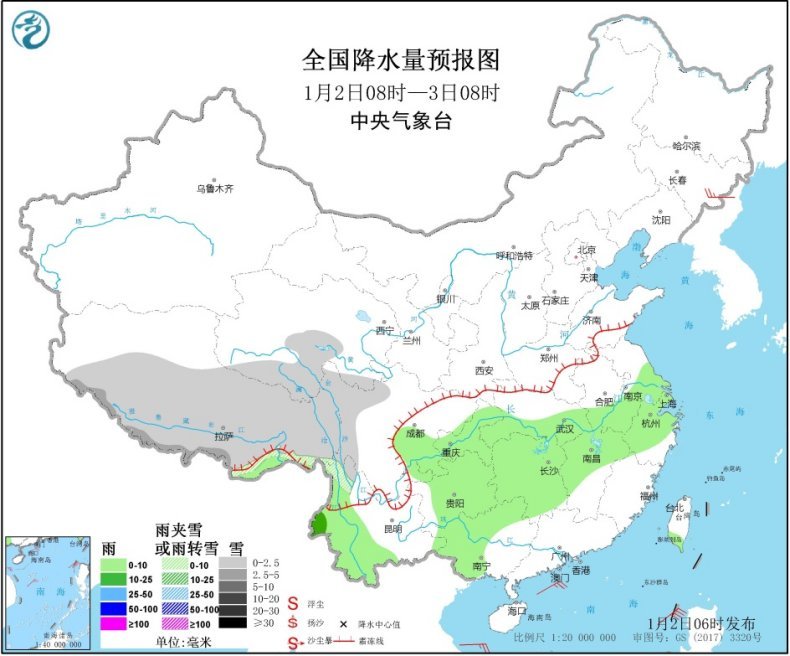 #中国天气网#中东部雨雪少气温升 华北黄淮等地霾再起