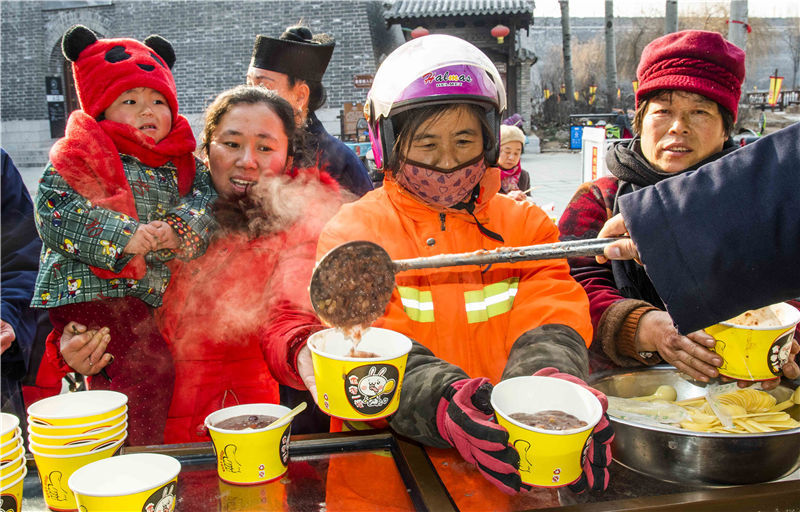 [中国日报网]全国各地喜迎“腊八”