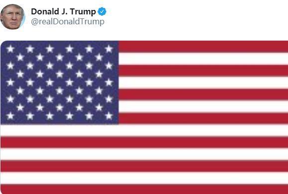 「海外网」美国空袭伊拉克致伊朗将军死亡后 特朗普发了这样一张图